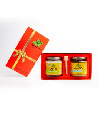 Ivyees Creamed Floral Ginger & Logwood Honey Gift Set