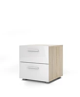 Tvilum Austin 2-Drawer Nightstand