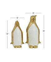 CosmoLiving by Cosmopolitan Glam Sculpture, Set of 2