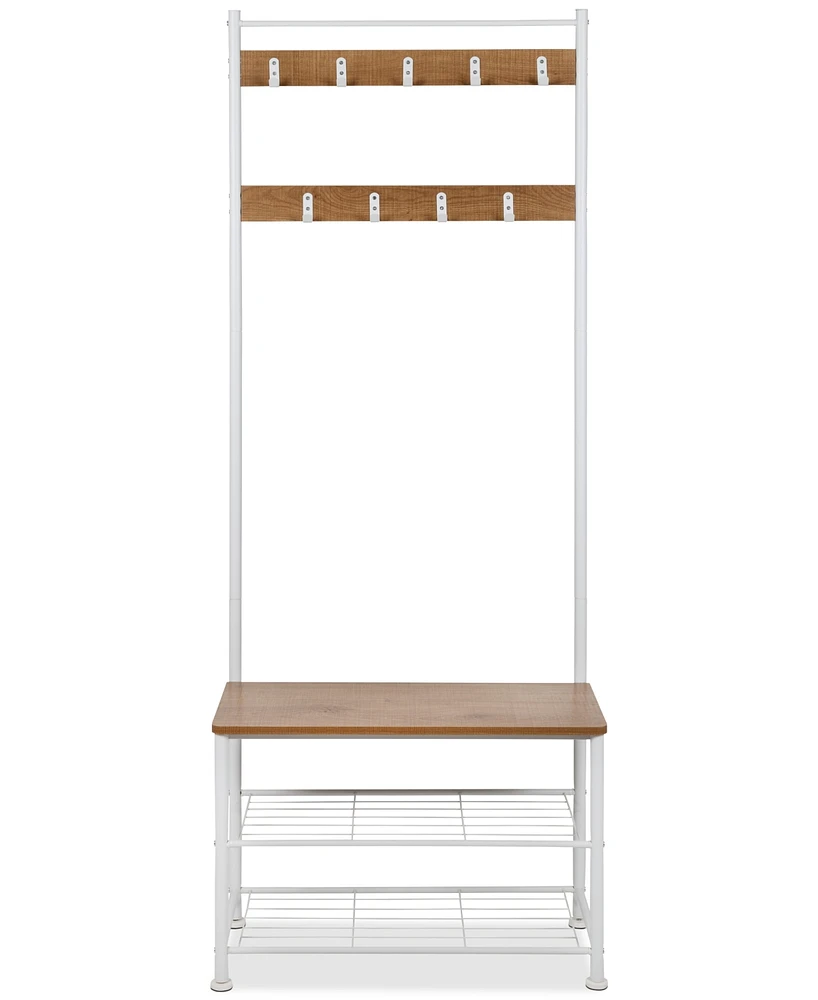 Honey Can Do Entryway Hall Tree with Storage