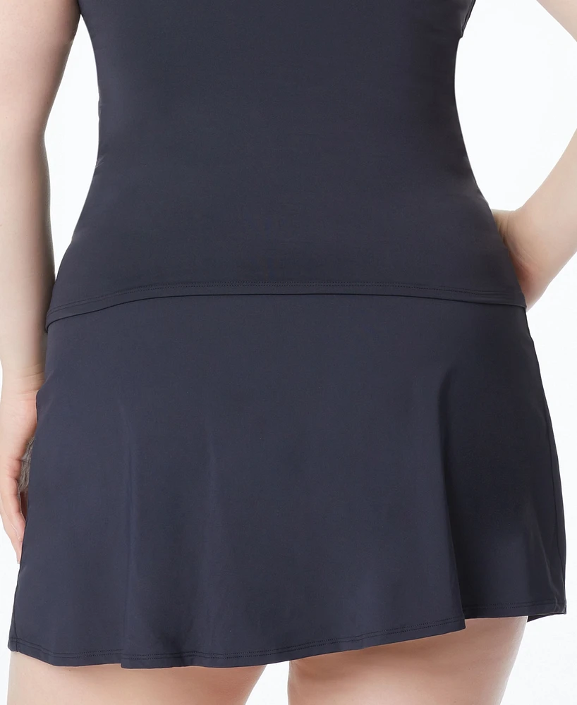 Bleu Rod Beattie Plus Size Swim Skirt