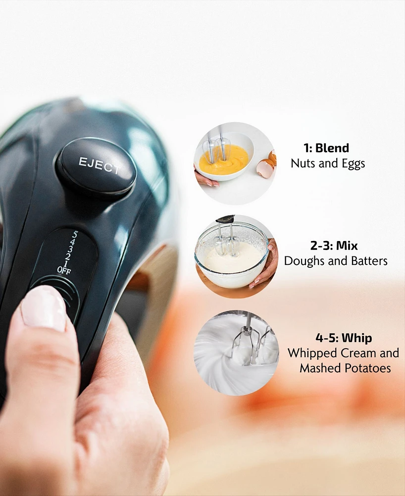 Ovente Electric Hand Mixer