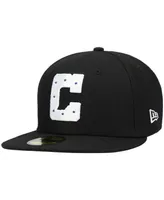 Men's Black Indianapolis Colts Logo Omaha 59FIFTY Fitted Hat