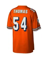 Men's Zach Thomas Orange Miami Dolphins Legacy Replica Jersey