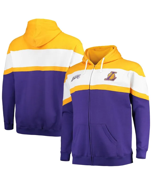 Women's Fanatics Branded Purple/Gold Minnesota Vikings Colors of Pride  Colorblock Pullover Hoodie