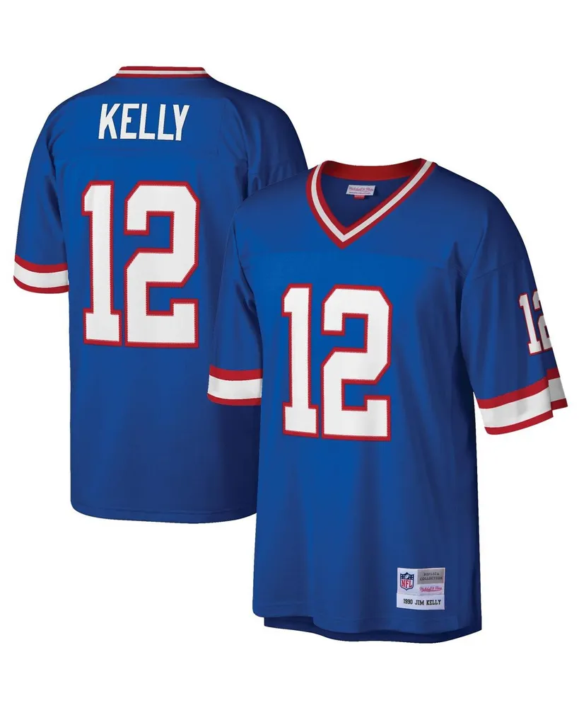 Men's Jim Kelly Royal Buffalo Bills Legacy Replica Jersey