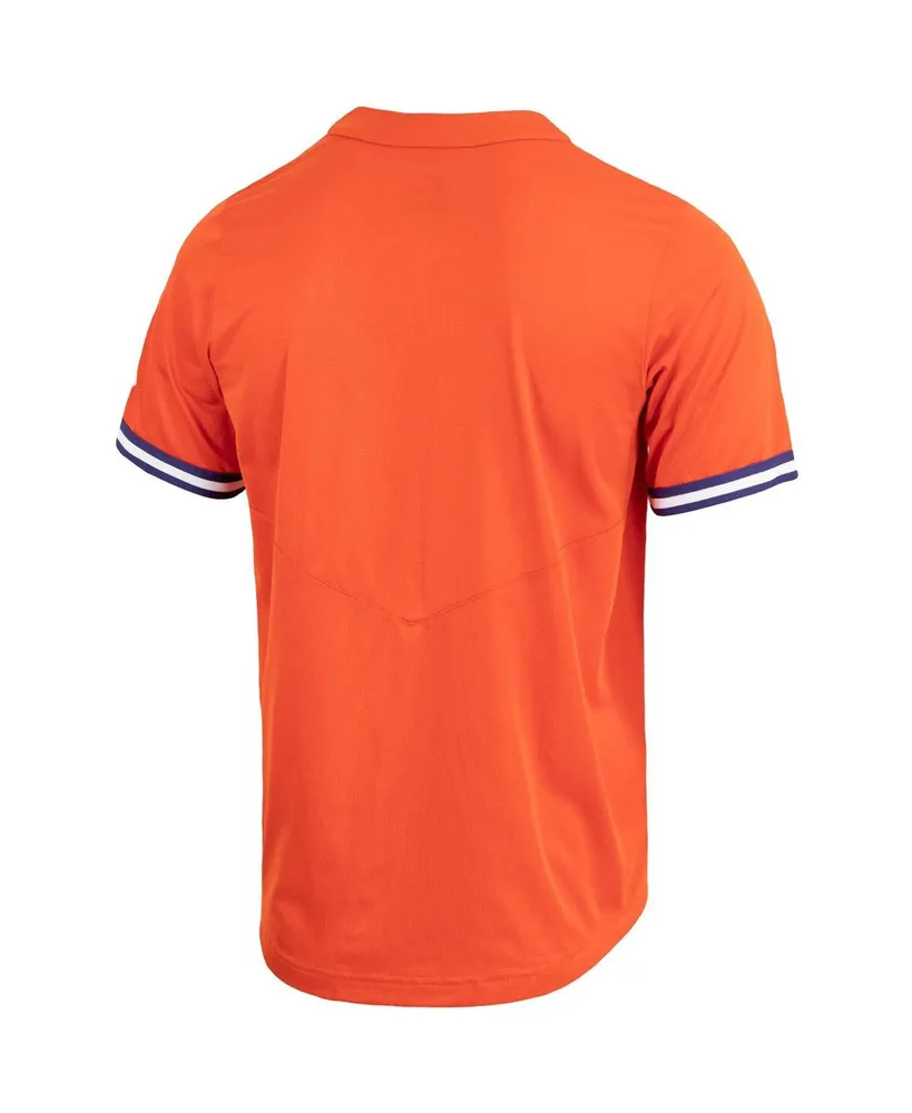 Men's Clemson Tigers Replica Full-Button Baseball Jersey