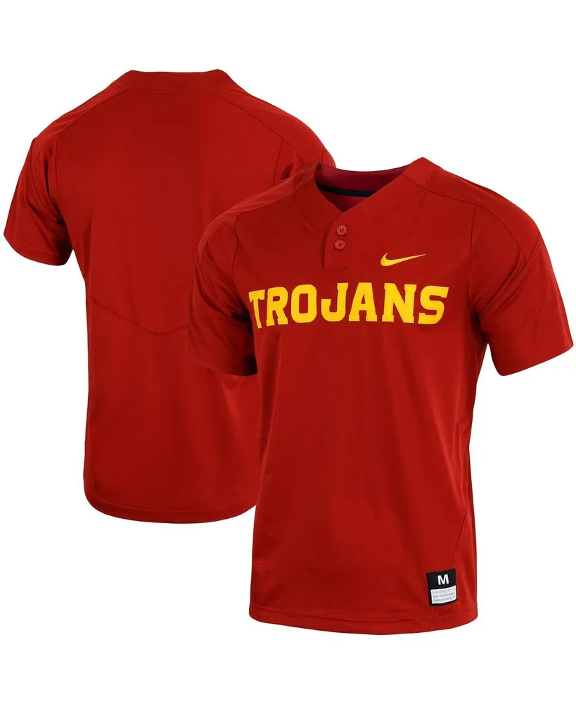 Men's Cardinal Usc Trojans Replica Vapor Elite Two-Button Baseball Jersey