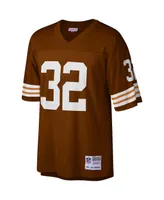 Men's Jim Brown Cleveland Browns Big and Tall 1963 Retired Player Replica Jersey