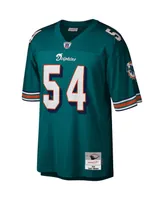 Men's Zach Thomas Aqua Miami Dolphins Legacy Replica Jersey