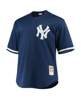 Men's Derek Jeter Navy New York Yankees Big and Tall Batting Practice Replica Player Jersey