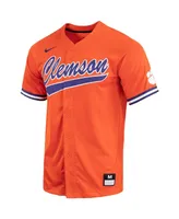 Men's Clemson Tigers Replica Full-Button Baseball Jersey