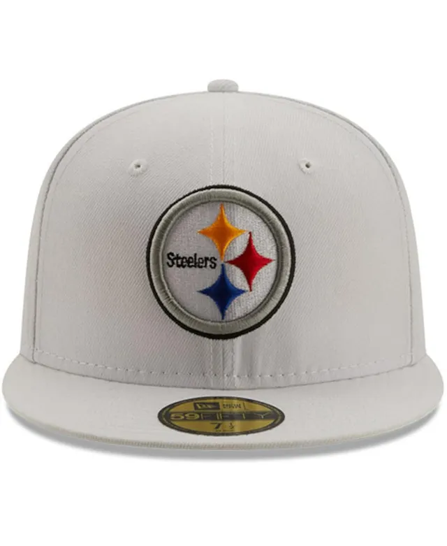 Men's New Era Scarlet Pittsburgh Steelers Super Bowl XLIII Main Patch 59FIFTY Fitted Hat