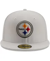 Men's New Era Scarlet Pittsburgh Steelers Super Bowl XLIII Main Patch 59FIFTY Fitted Hat