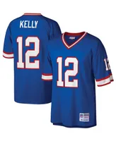 Men's Jim Kelly Royal Buffalo Bills Legacy Replica Jersey