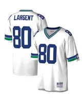 Men's Steve Largent White Seattle Seahawks Legacy Replica Jersey