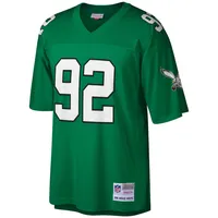 Men's Mitchell & Ness Reggie White Kelly Green Philadelphia Eagles Legacy Replica Jersey