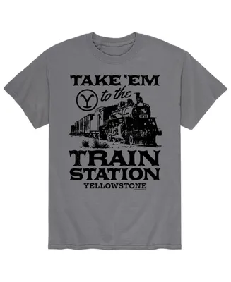 Men's Yellowstone Take Em to the Train T-shirt