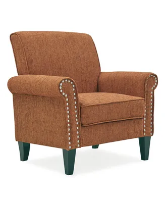 Janet Traditional Armchair with Nail Heads