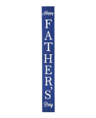 Glitzhome 60" Wooden Father's Day Porch Sign Kd