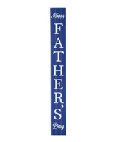 Glitzhome 60" Wooden Father's Day Porch Sign Kd