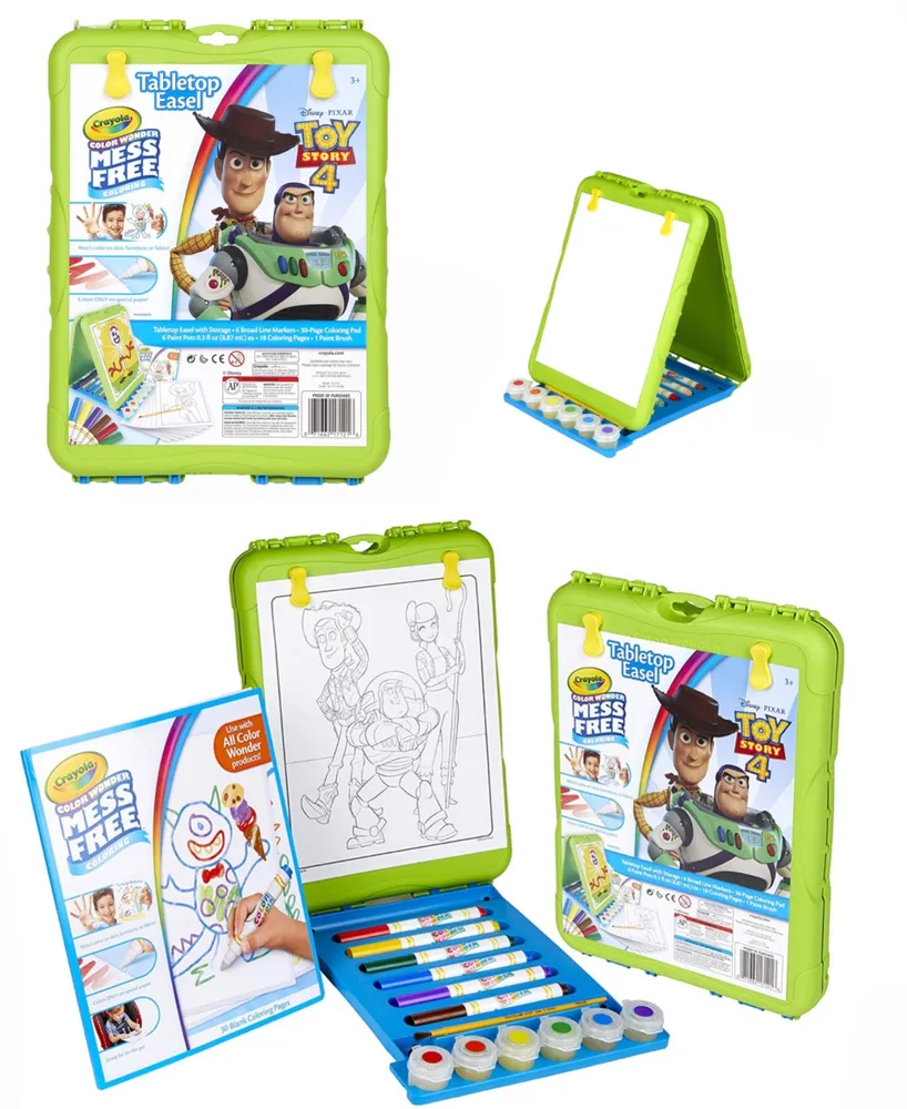 Crayola Color Wonder Mess Free Coloring Pad & Markers, Toy Story 4