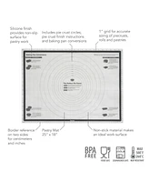 Truebake Silicone Pastry Mat with Reference Marks