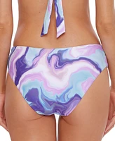Becca Blue Agate Braided-Straps Hipster Bikini Bottoms