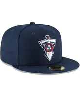 Men's Navy Tennessee Titans Omaha 59FIFTY Hat