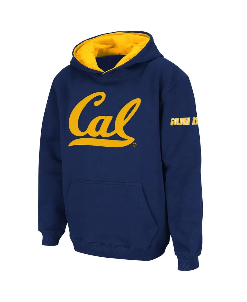 Big Boys Navy Cal Bears Logo Pullover Hoodie