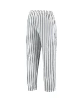 Men's White, Navy Chicago White Sox Logo Vigor Pinstripe Pants