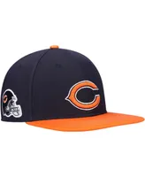 Men's Navy and Orange Chicago Bears 2-Tone Snapback Hat