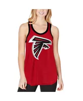 Women's Red Atlanta Falcons Tater Tank Top