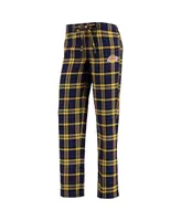 Women's Purple, Gold Los Angeles Lakers Lodge T-shirt and Pants Sleep Set