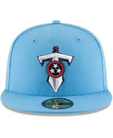 Men's Light Blue Tennessee Titans Omaha 59FIFTY Hat