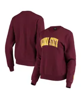 Women's Maroon Arizona State Sun Devils Campanile Pullover Sweatshirt