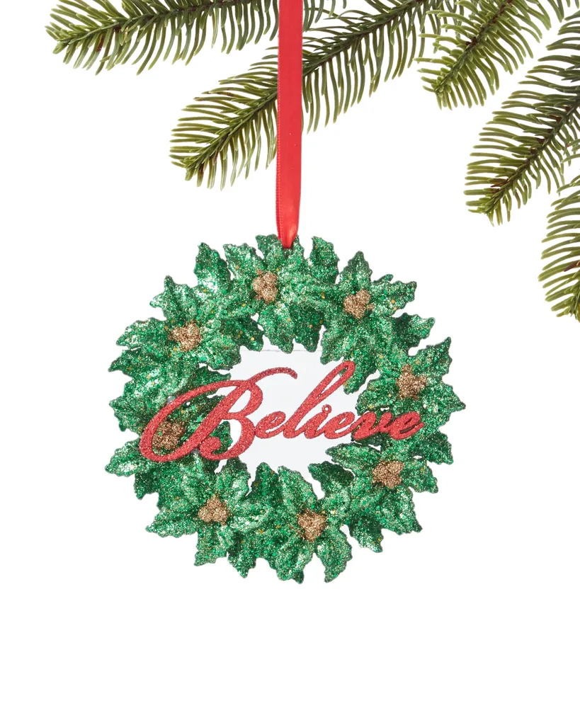 Macy's Believe Ornament, Created for Macy's