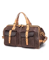 Old Trend Women's Waxed Cotton Canvas Speedwell Travel Bag