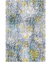 Closeout! Bayshore Home Beau Seaweed 5'3" x 8' Area Rug