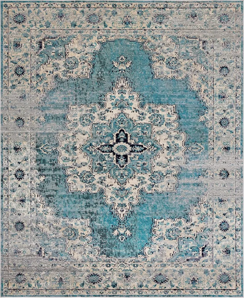 Closeout! Bayshore Home Amulet Wishbone 8' x 10' Area Rug