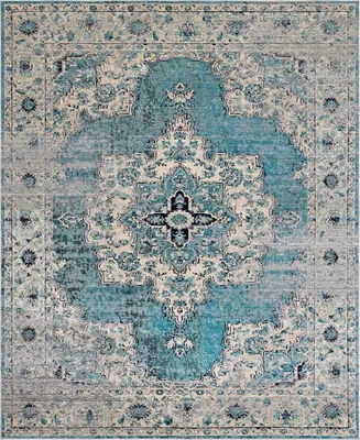 Closeout! Bayshore Home Amulet Wishbone 8' x 10' Area Rug