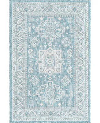 Bayshore Home Outdoor Empire Chalca 5'3" x 7'10" Area Rug