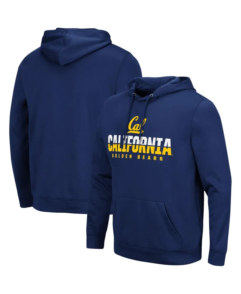 Men's Colosseum Navy Cal Bears Lantern Pullover Hoodie