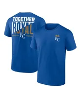 Men's Fanatics Royal Kansas City Royals Hometown Collection Together T-shirt