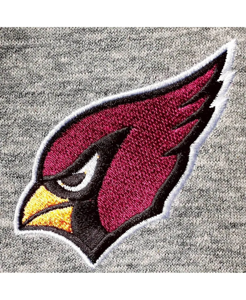 Men's Tommy Hilfiger Heathered Gray Arizona Cardinals Mario Quarter-Zip Jacket