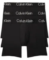 Calvin Klein Men's 3-Pack Ultra Soft Modern Modal Boxer Briefs Underwear