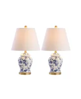 Penelope Chinoiserie Table Lamp, Set of 2