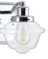 Jonathan Y Orleans 1-Light Schoolhouse Led Vanity Light