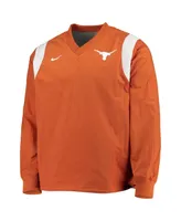 Men's Texas Orange Longhorns Rev Pullover Windbreaker Jacket