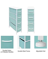 Sorbus Narrow 4 Drawers Dresser